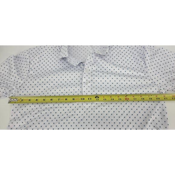 Collars and Co Dress Collar Polo Size Medium Retail $82 - Picture 5 of 6